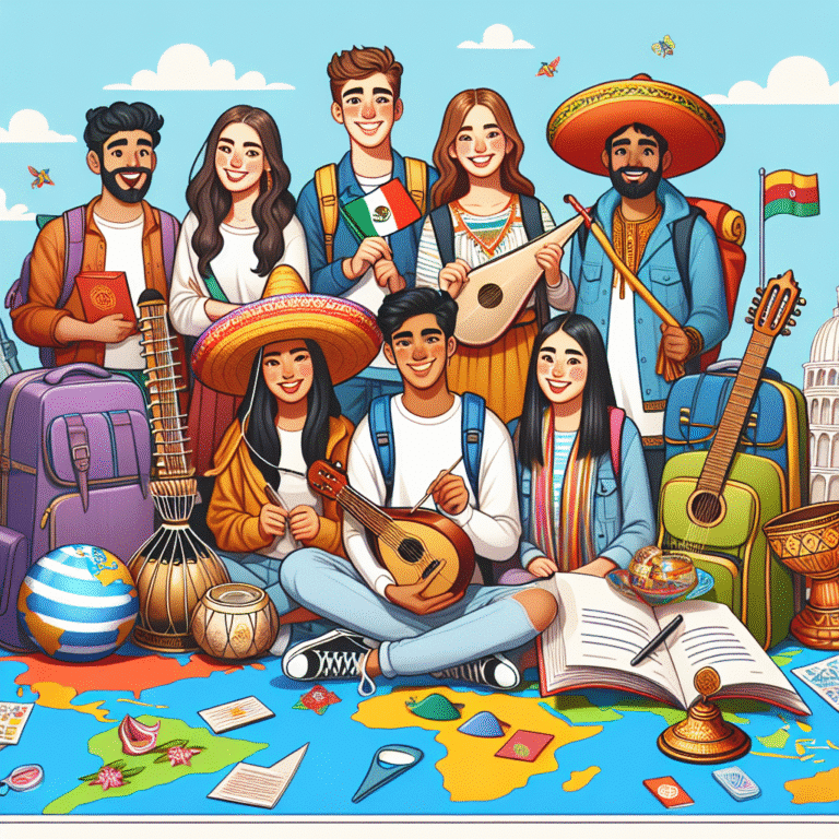 Explorando culturas: roteiro cultural econômico para jovens