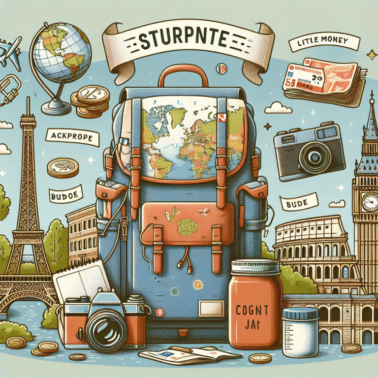 roteiro de mochilão estudantil: explorando a Europa com pouco dinheiro