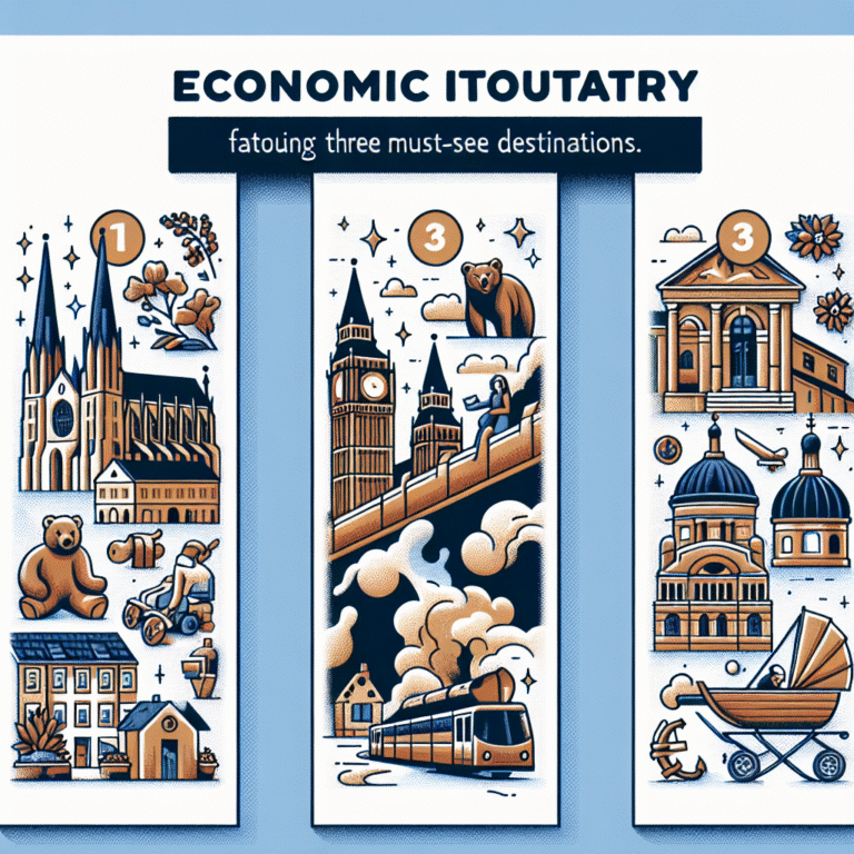 itinerário econômico pela Europa: 3 destinos imperdíveis