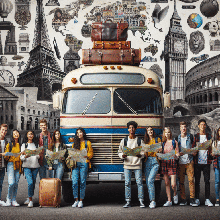 roteiro de viagem para grupos de estudantes: economize e aproveite mais