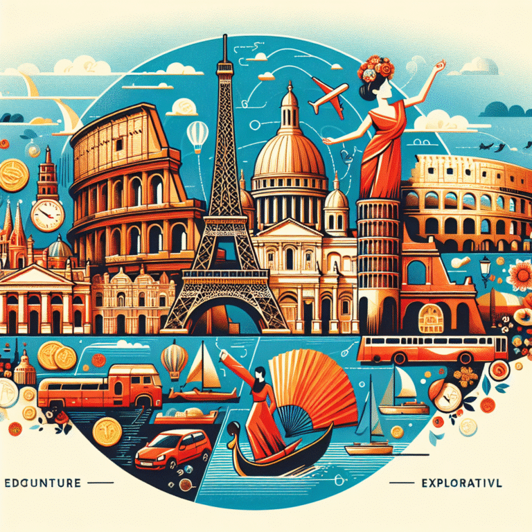 itinerário econômico pela Europa: destinos imperdíveis