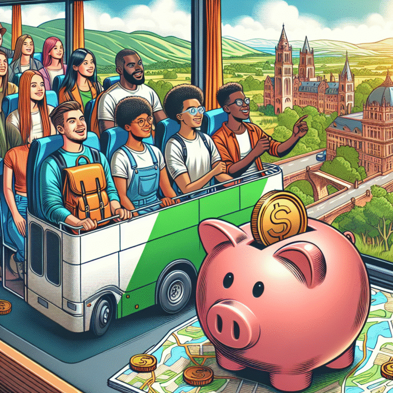 Como economizar no transporte de estudante durante a viagem