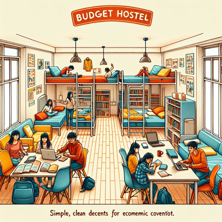 Hospedagem econômica para estudantes: opções que cabem no bolso