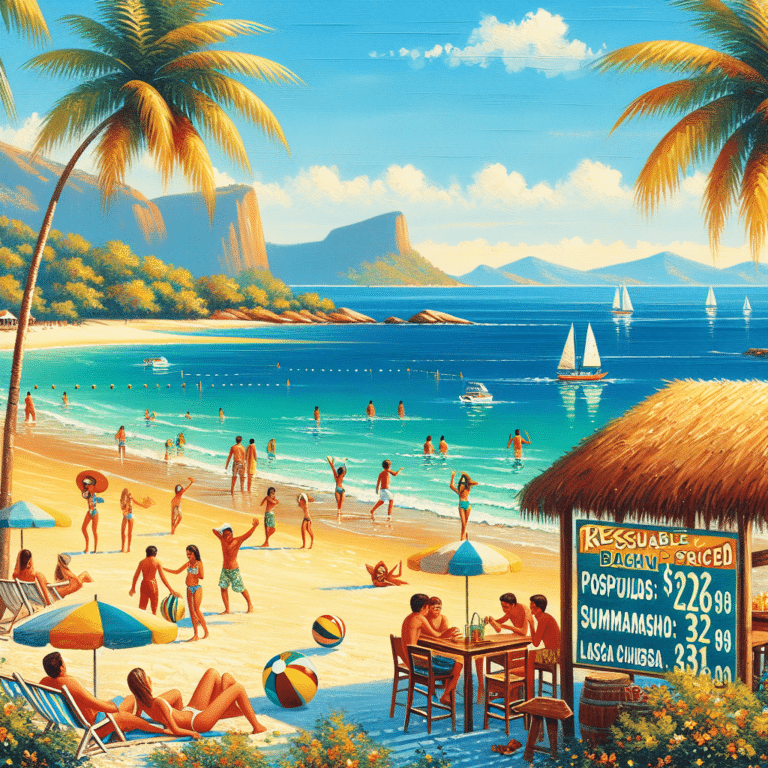 as melhores praias baratas para estudantes no Brasil