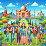 destinos baratos para grupos de estudantes em viagem