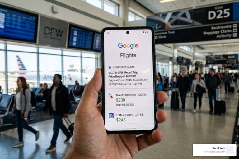 google flight alerts