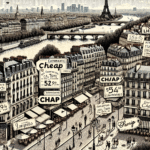 itinerário de fim de semana barato em Paris