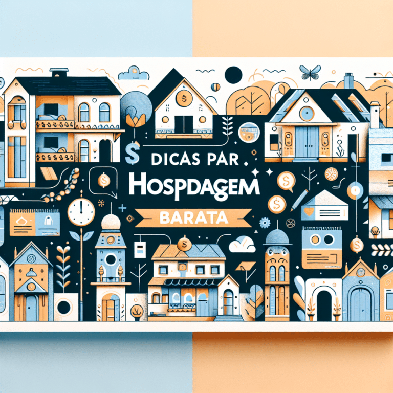 dicas para hospedagem barata